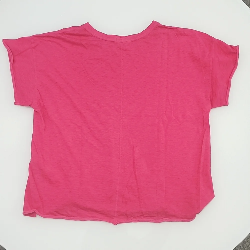 Rag & Bone pink pocket tee - Picture 4 of 6